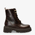 Farai botas de piel con forro interior de pelo. marron