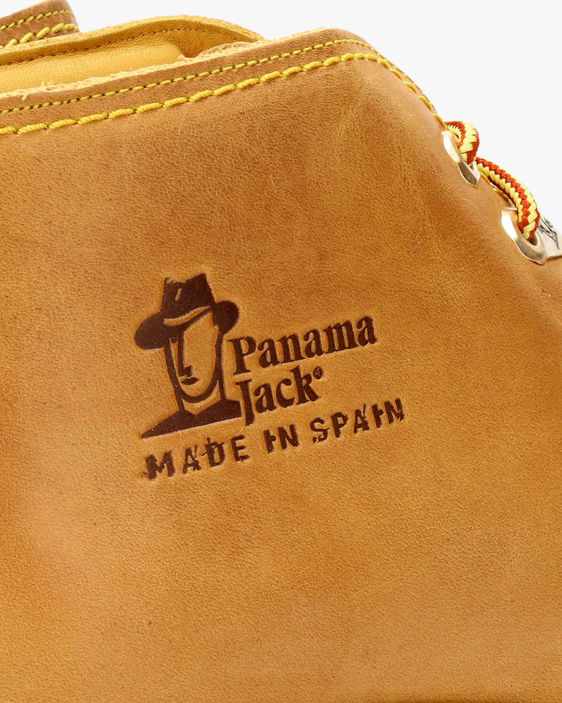 Bota Panama botín de piel con forro interior de piel. vintage