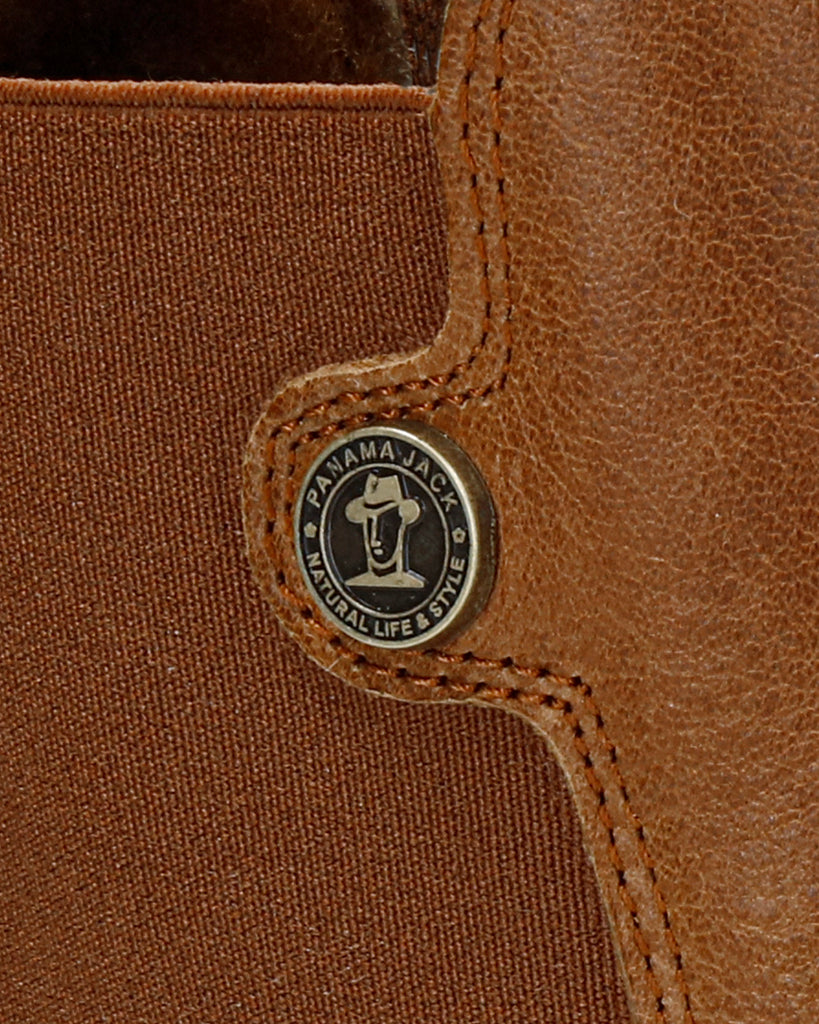 Francesca Igloo botas de piel con forro interior de pelo natural. cuero