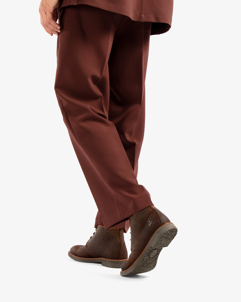 Gael botines de piel con forro interior de piel. cuero