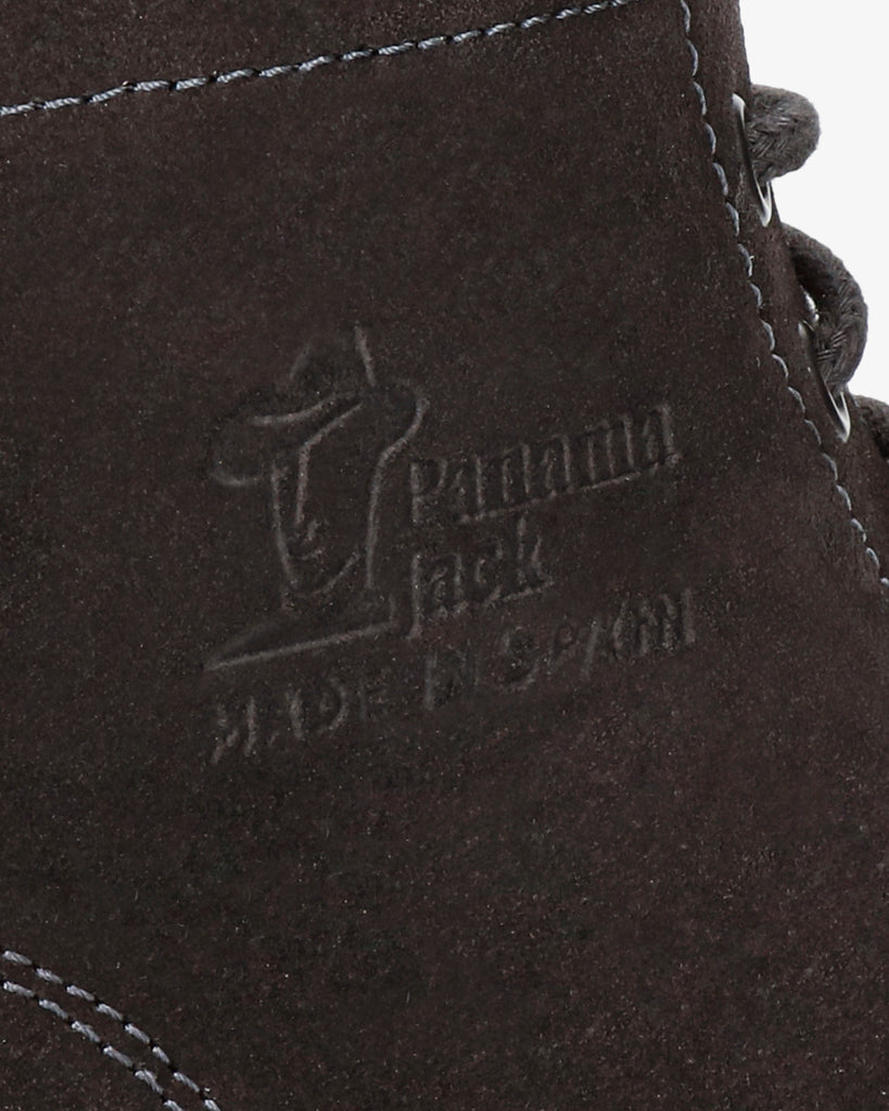 Glasgow botín de piel con forro interior de piel. gris