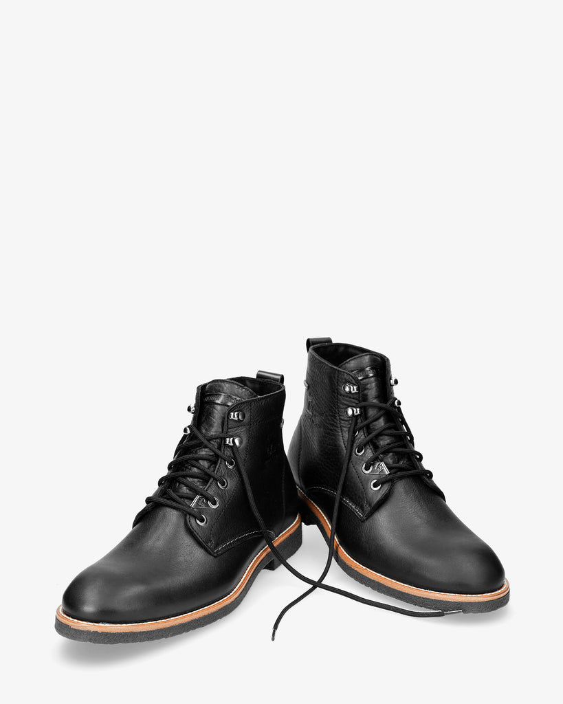 Glasgow Gtx botines de piel con forro interior de gore-tex® negro