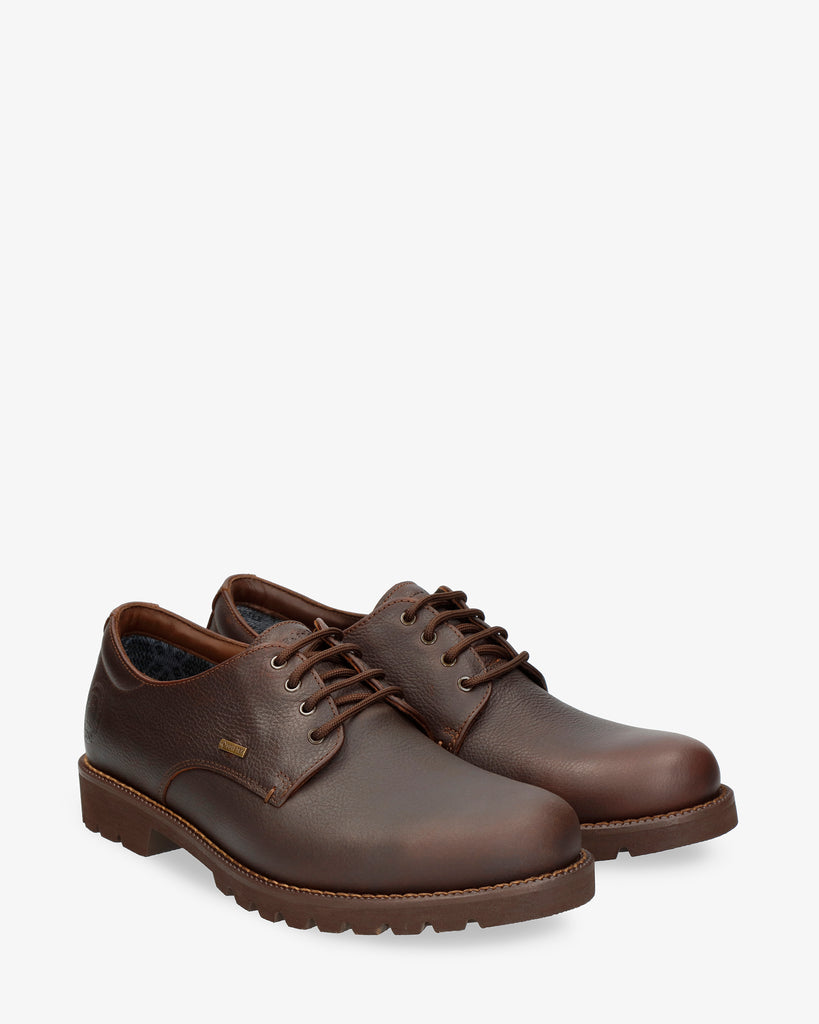 Jackson Gtx zapatos de piel con forro interior de gore-tex®. castaño