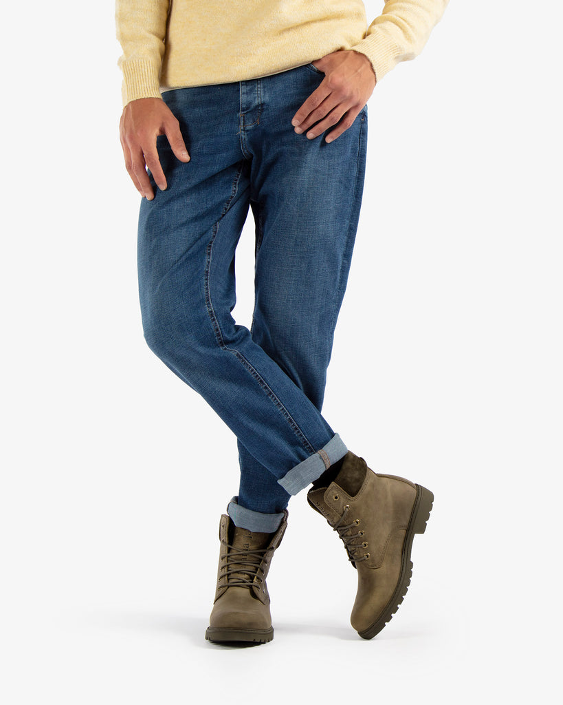 Panama 03 Gtx Wool botas de piel con forro interior de gore-tex® y lana. kaki