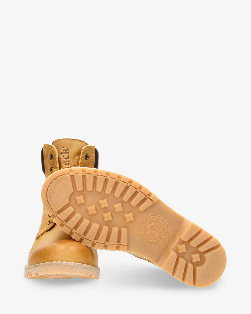 Panama 03 Igloo botas de piel con forro interior de pelo natural. vintage