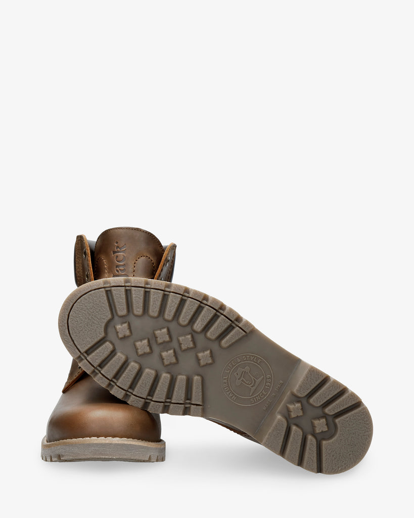 Panama 03 Igloo botas de piel con forro interior de pelo natural. cuero