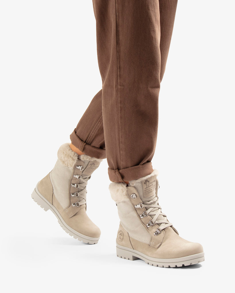 Tuscani Gtx botas de piel con forro interior de gore-tex®. crudo