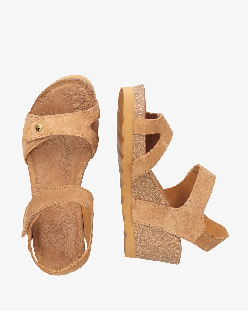 Vila sandalias de piel con forro interior de piel. cuero