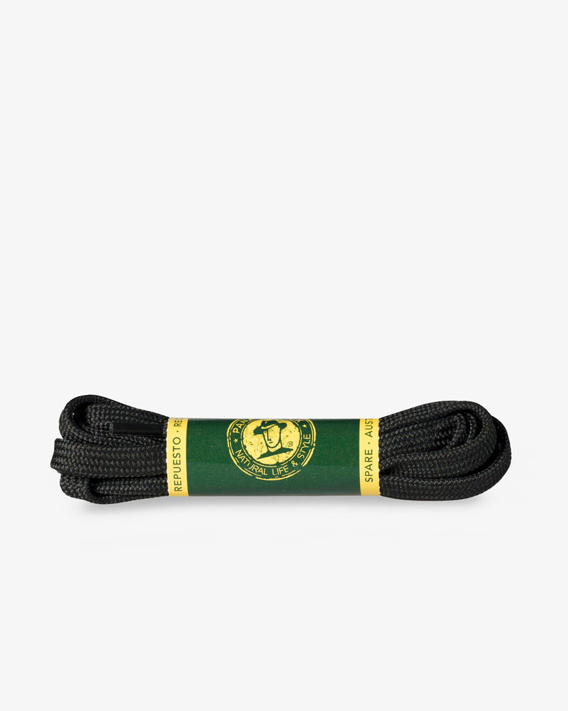 Vitola 1,25 cordones negro para botines y botas de 6 ojales negro