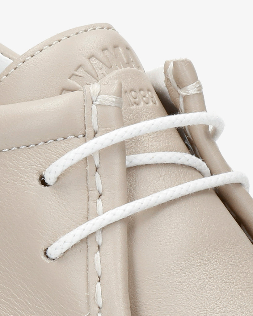 Yera zapatos de piel con forro interior de piel. taupe